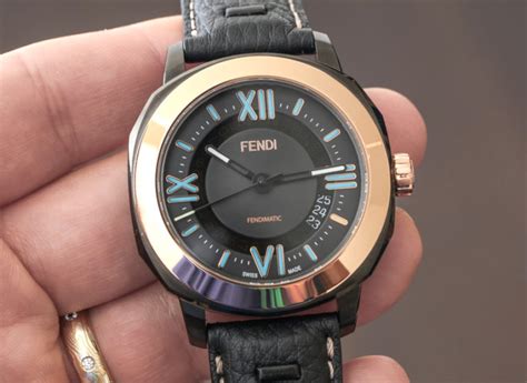 Fendi Selleria Automatic Watch Hands.